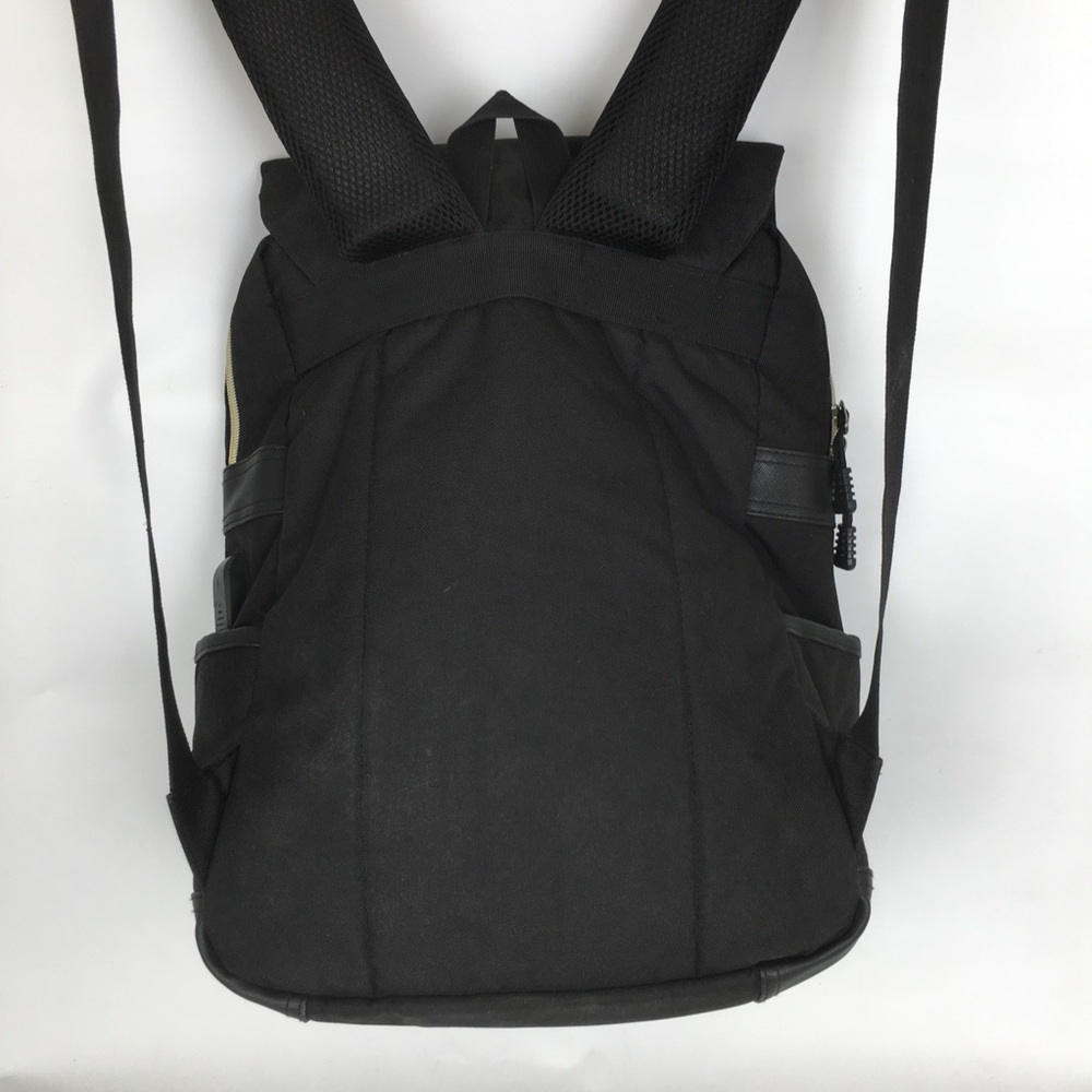 ⚜️Black Canvas Flap Backpack for Women - Picture 12 of 15